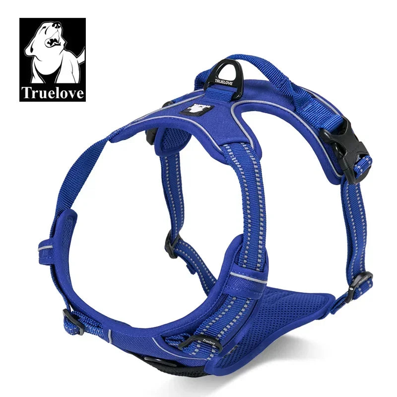 Dog Harness No Pull Pet Harness Adjustable Soft Padded Dog Vest Reflective No Choke Petvest Easy Control Handle TLH5651