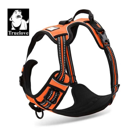 Dog Harness No Pull Pet Harness Adjustable Soft Padded Dog Vest Reflective No Choke Petvest Easy Control Handle TLH5651
