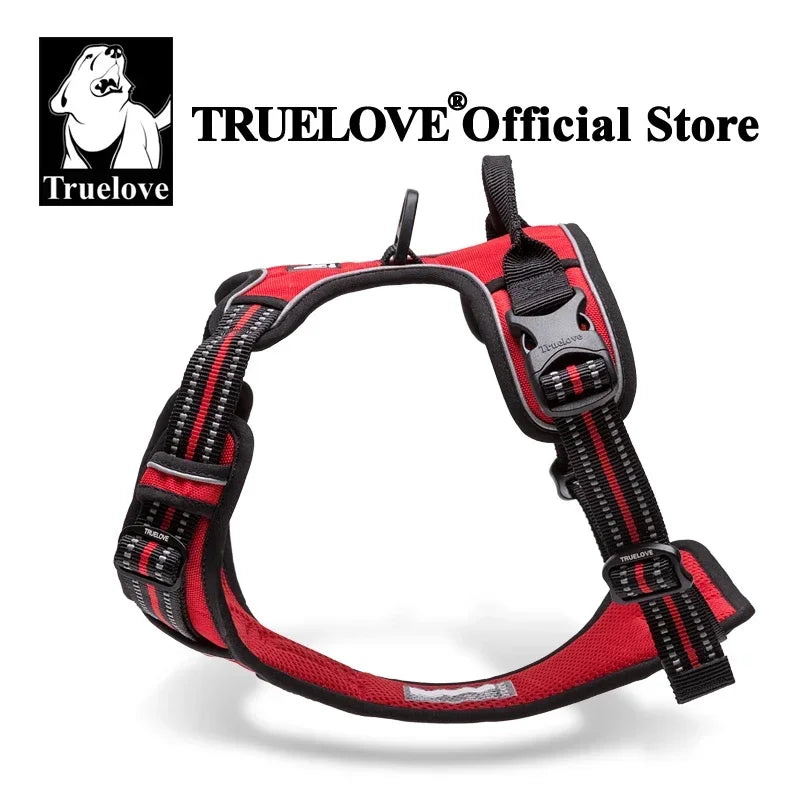 Dog Harness No Pull Pet Harness Adjustable Soft Padded Dog Vest Reflective No Choke Petvest Easy Control Handle TLH5651