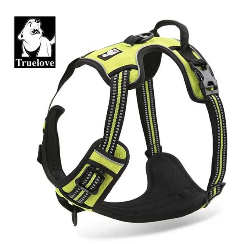 Dog Harness No Pull Pet Harness Adjustable Soft Padded Dog Vest Reflective No Choke Petvest Easy Control Handle TLH5651