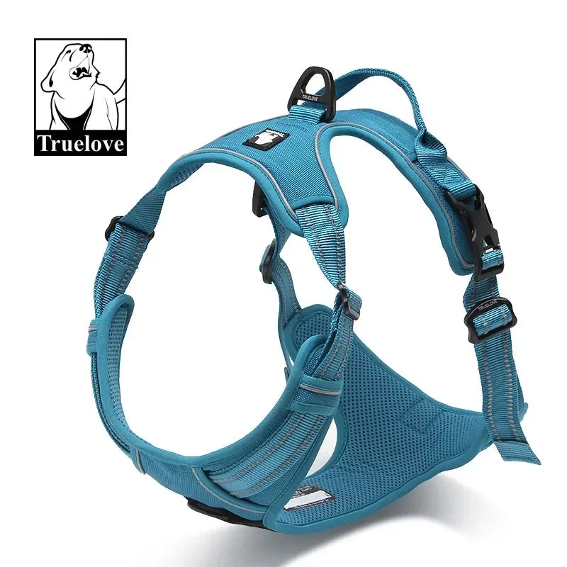 Dog Harness No Pull Pet Harness Adjustable Soft Padded Dog Vest Reflective No Choke Petvest Easy Control Handle TLH5651