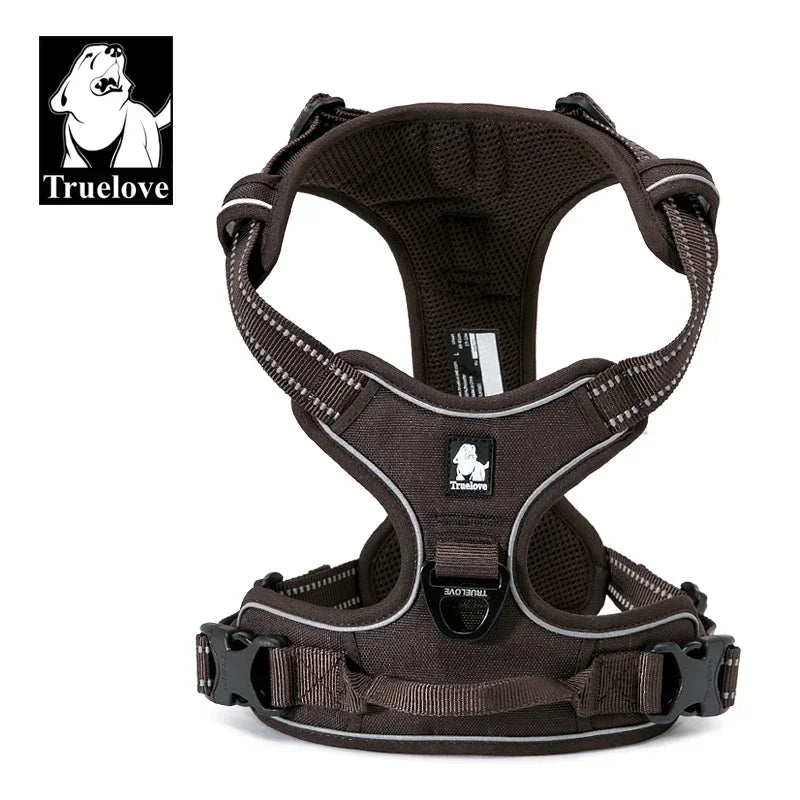 Dog Harness No Pull Pet Harness Adjustable Soft Padded Dog Vest Reflective No Choke Petvest Easy Control Handle TLH5651