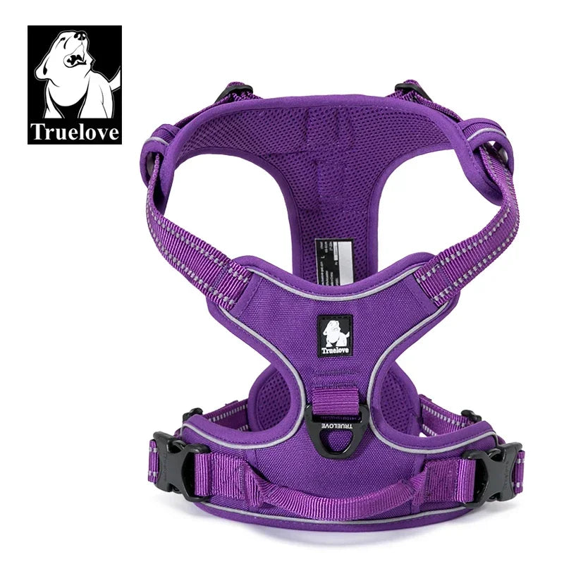 Dog Harness No Pull Pet Harness Adjustable Soft Padded Dog Vest Reflective No Choke Petvest Easy Control Handle TLH5651