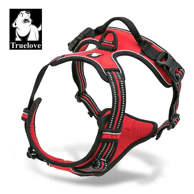 Dog Harness No Pull Pet Harness Adjustable Soft Padded Dog Vest Reflective No Choke Petvest Easy Control Handle TLH5651