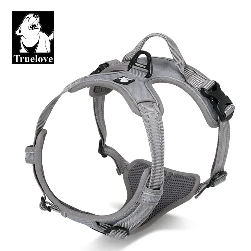 Dog Harness No Pull Pet Harness Adjustable Soft Padded Dog Vest Reflective No Choke Petvest Easy Control Handle TLH5651